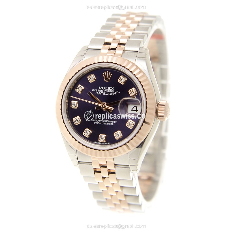 Rolex 279171GPUR_J LADY DATEJUST Automatic 18kt Rose Gold & Steel