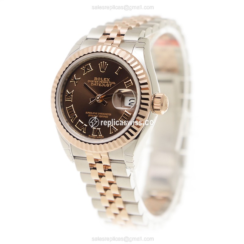 Rolex 279171-0009 LADY DATEJUST Automatic 18kt Rose Gold & Steel