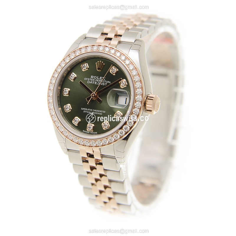 Rolex 279381RBR-0007 LADY DATEJUST Automatic 18kt Rose Magic & Diamond