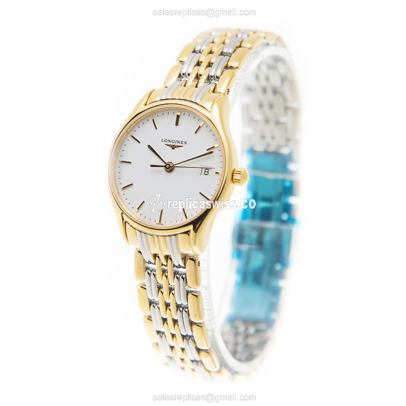 Longines L4.259.2.12.7 LONGINES LYRE Quartz Gold-Plated & Stainless Steel