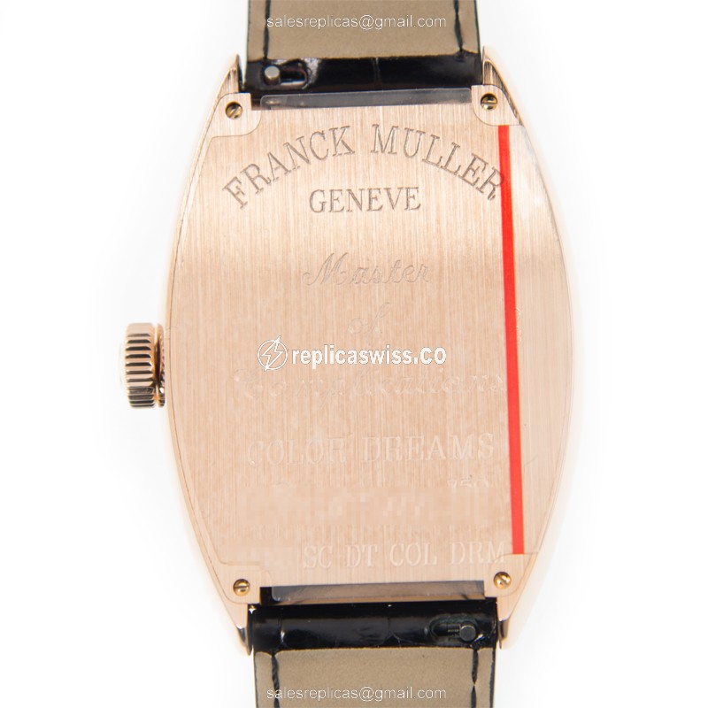 Franck Muller 8880 SC DT COL DRM (5N) CINTREE CURVEX Automatic 18kt Rose Gold