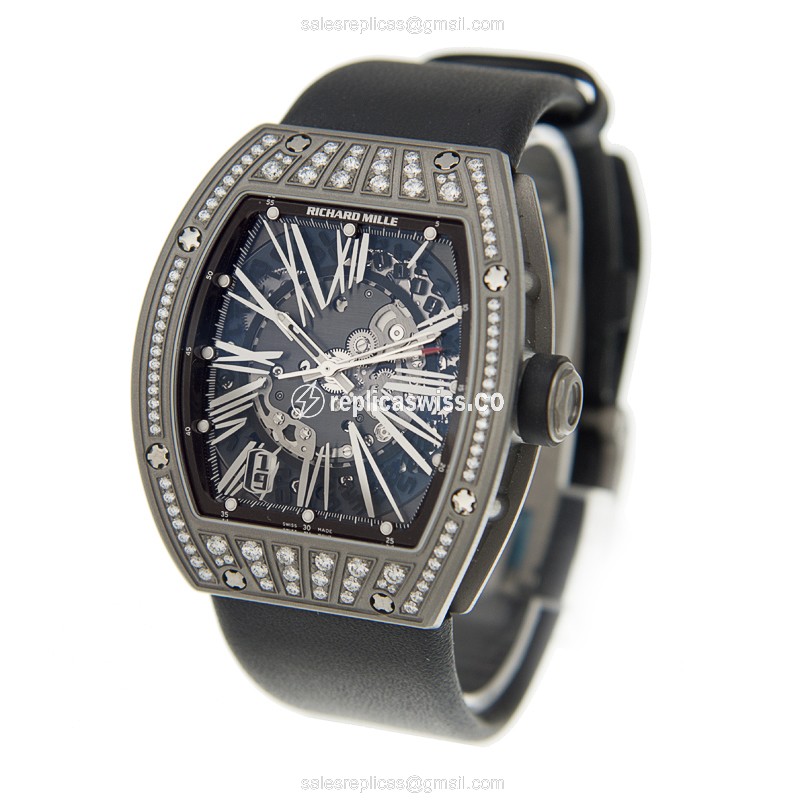 Richard Mille RM23-TI-MED Automatic Titanium & Diamond