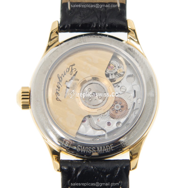 Longines L4.360.2.11.2 LONGINES LYRE Automatic Gold-Plated & Stainless Steel