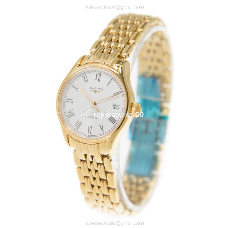 Longines L4.360.2.11.8 LONGINES LYRE Automatic Gold-Plated & Stainless Steel