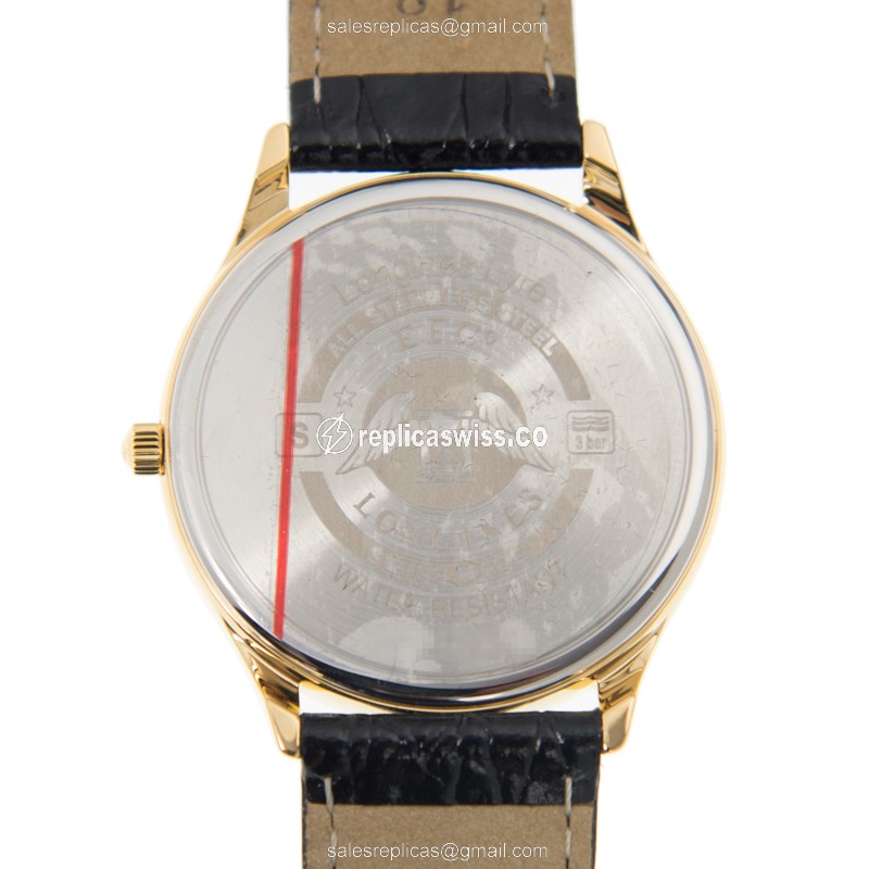 Longines L4.759.2.12.2 LONGINES LYRE Quartz Gold-Plated & Stainless Steel