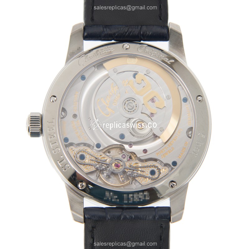 Glashutte 1-90-02-46-32-35 PANO Automatic Stainless Steel