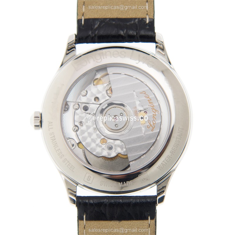 Longines L4.860.4.11.2 LONGINES LYRE Automatic Stainless Steel