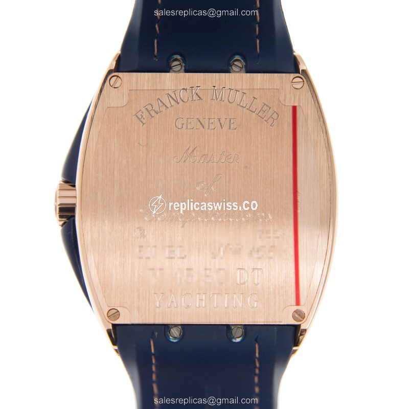 Franck Muller V 45 SC DT YACHTING (5N.BL) VANGUARD Automatic 18kt Rose Gold