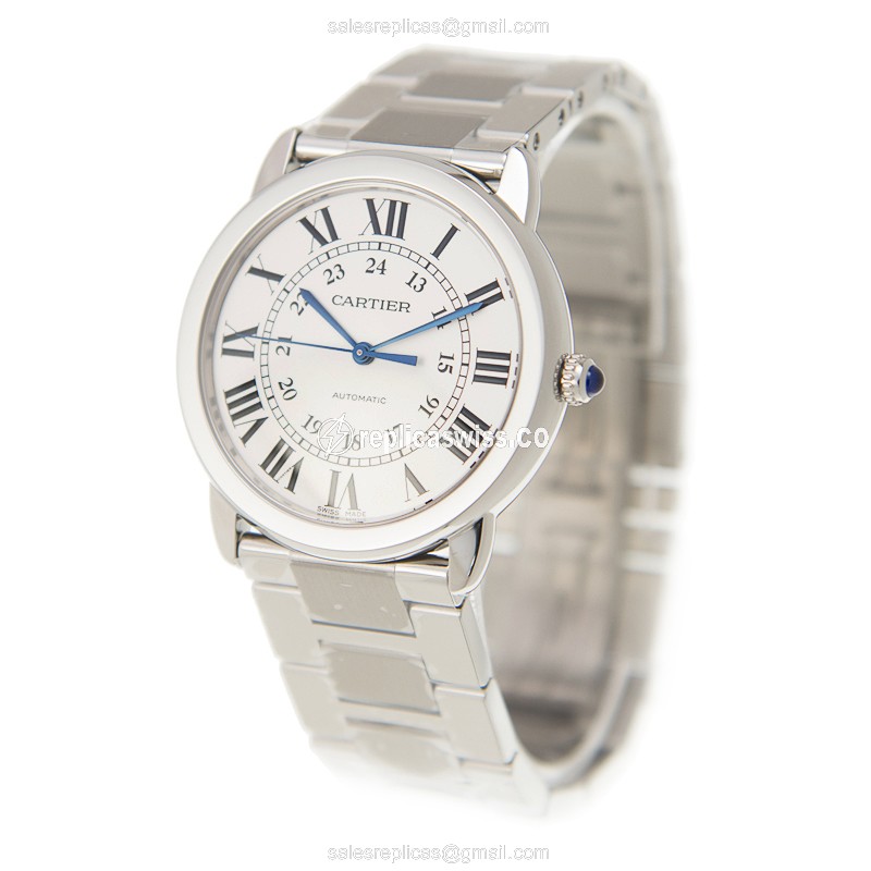 Cartier WSRN0012 RONDE SOLO DE CARTIER Automatic Stainless Steel