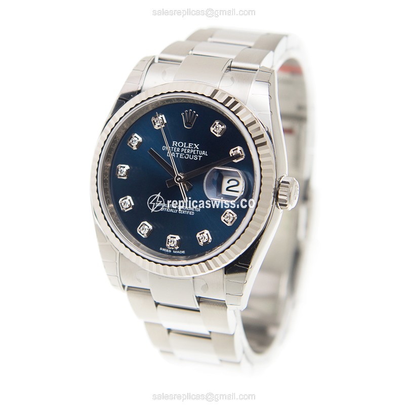 Rolex 116234G DATEJUST Automatic 18kt White Gold & Steel