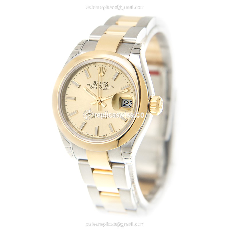 Rolex 279163-0002 LADY DATEJUST Automatic 18kt Gold & Steel