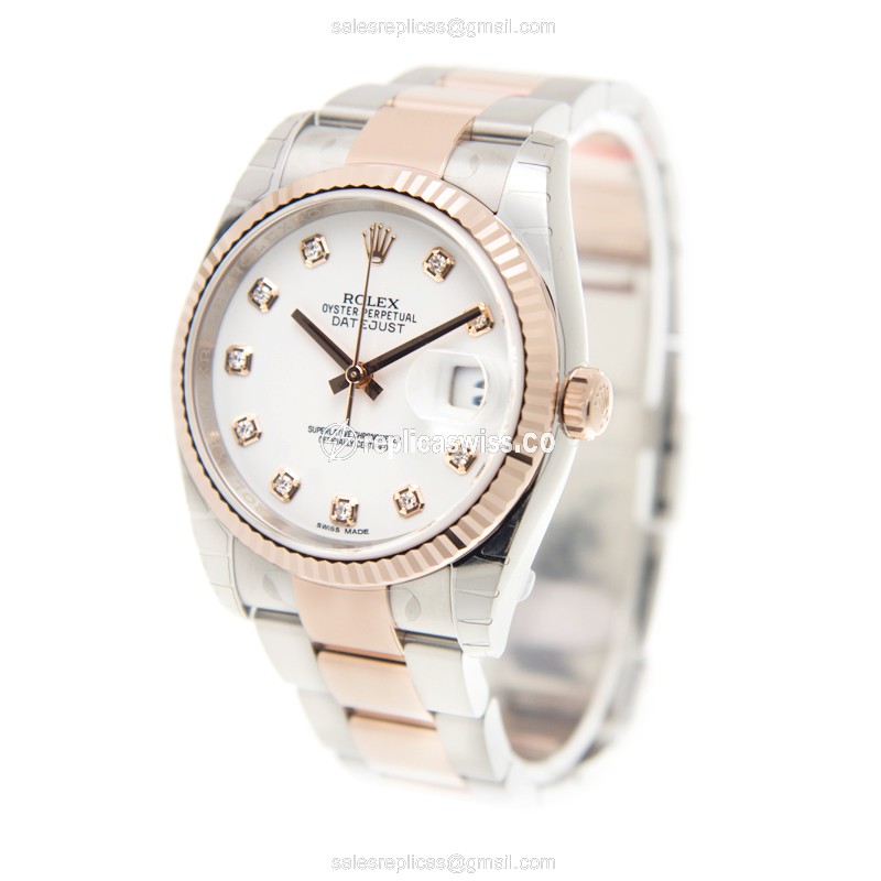 Rolex 116231G DATEJUST Automatic 18kt Rose Gold & Steel