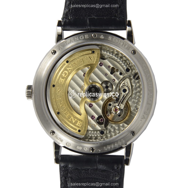 A Lange & Sohne 380.026 SAXONIA Automatic 18kt White Gold