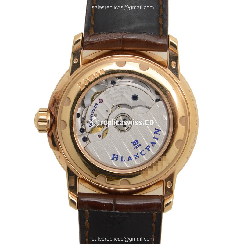 Blancpain 2860-3642-53B LEMAN Automatic 18kt Rose Gold