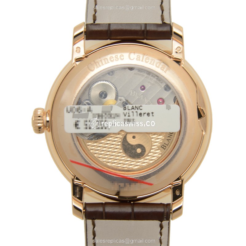 Blancpain 00888-3631-55B VILLERET Automatic 18kt Rose Gold