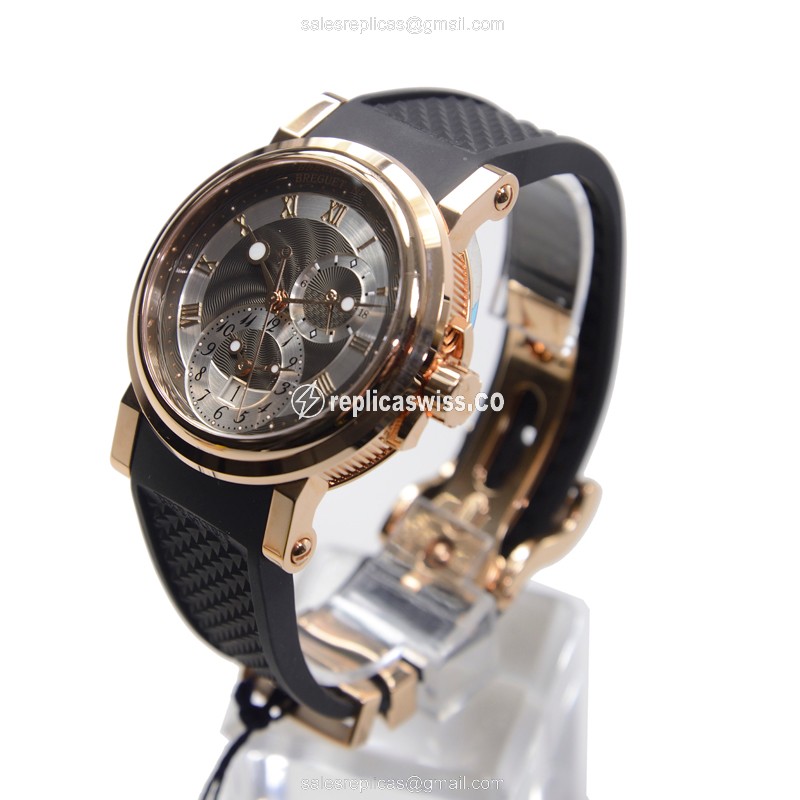 Breguet 5857BR/Z2/5ZU MARINE Automatic 18kt Rose Gold