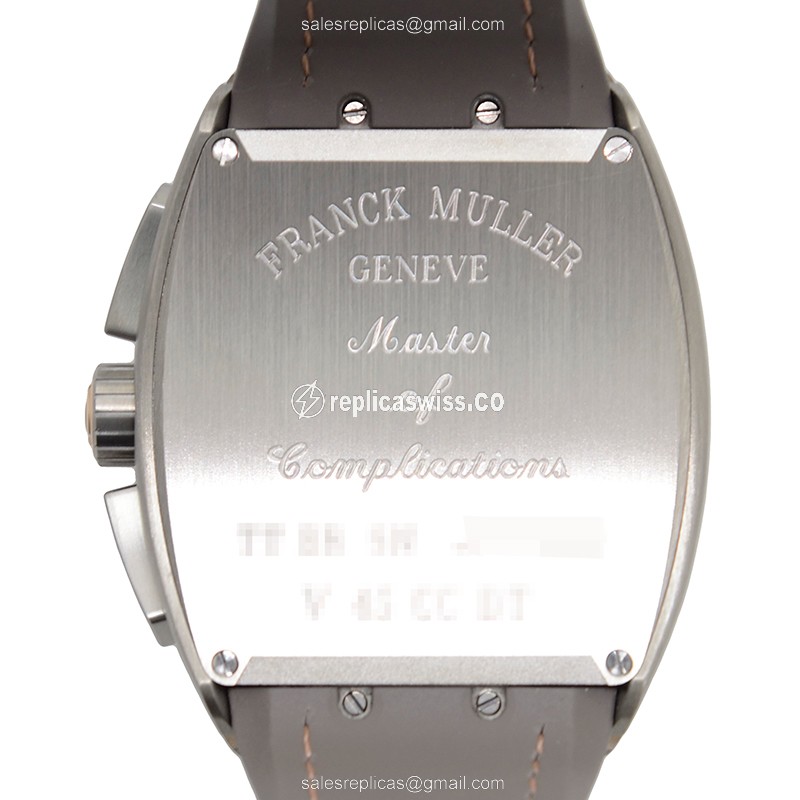 Franck Muller V 45 CC DT TT BR(5N) VANGUARD Automatic Stainless Steel