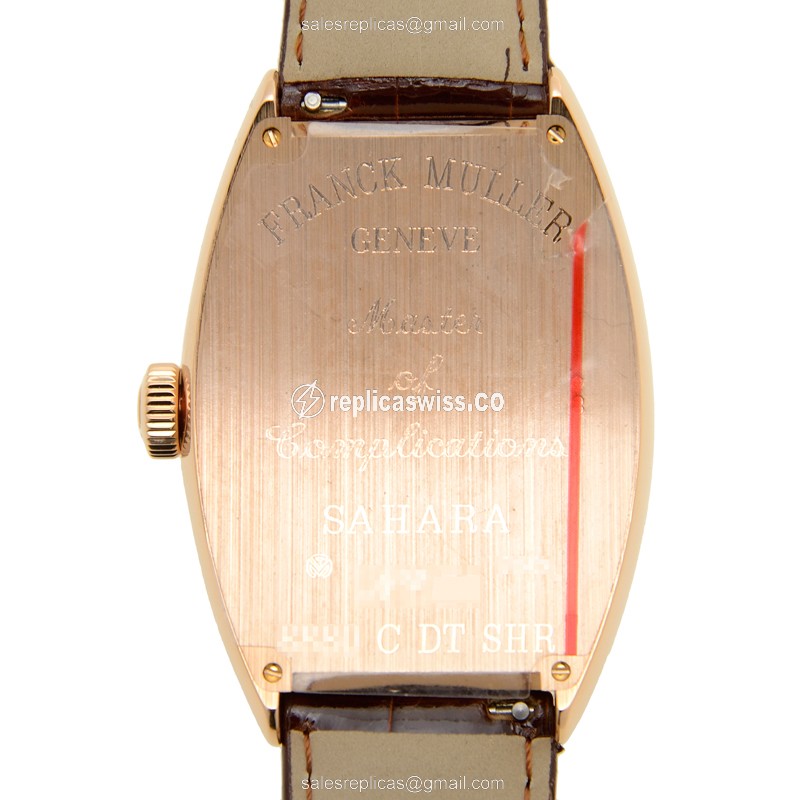 Franck Muller 8880 C DT SHR (5N) CINTREE CURVEX Automatic 18kt Rose Gold