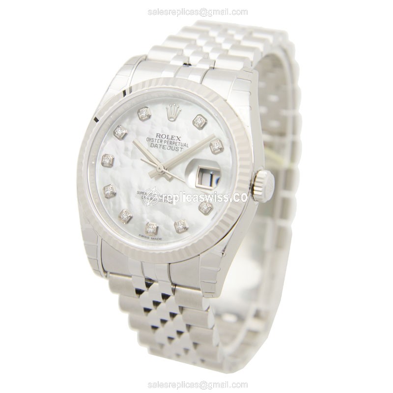 Rolex 116234 DATEJUST Automatic 18kt White Gold & Steel