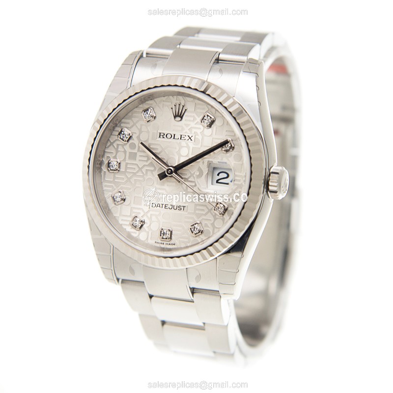 Rolex 116234J DATEJUST Automatic 18kt White Gold & Steel