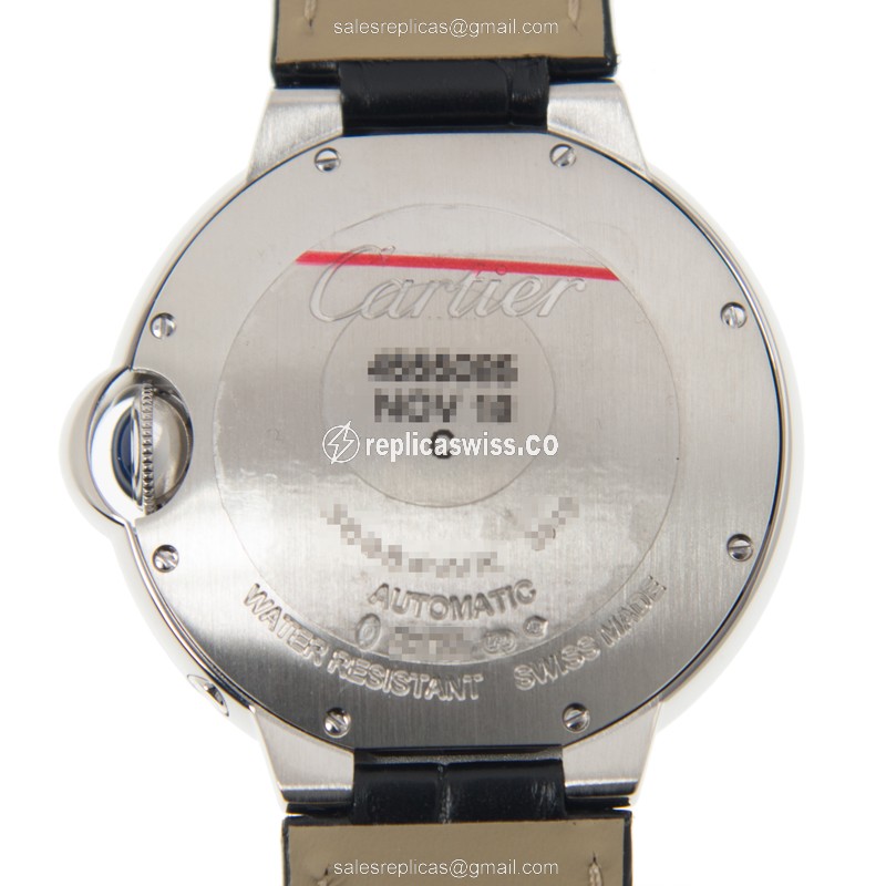 Cartier WJBB0028 BALLON BLEU Automatic 18kt White Gold & Diamond