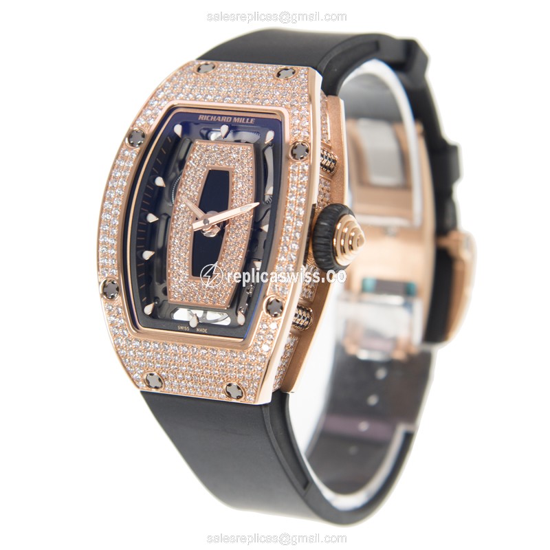 Richard Mille RM07-01RG Automatic 18kt Rose Magic & Diamond