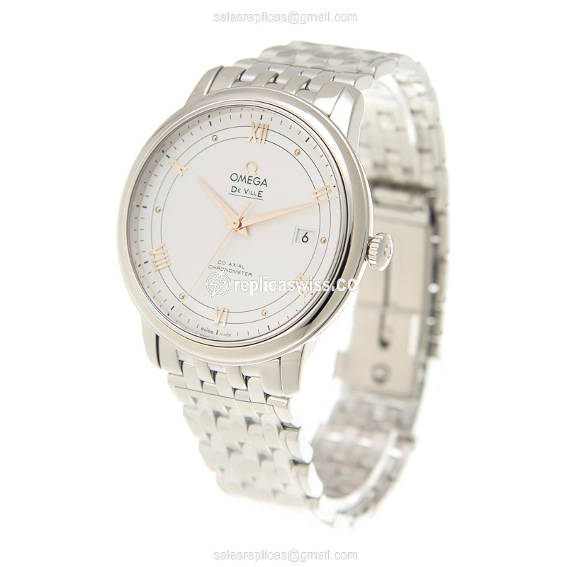 Omega 424.10.40.20.02.002 DE VILLE Automatic Stainless Steel