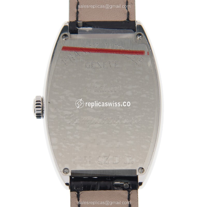 Franck Muller 2852 QZ D 1R (AC) CINTREE CURVEX Quartz Stainless Steel