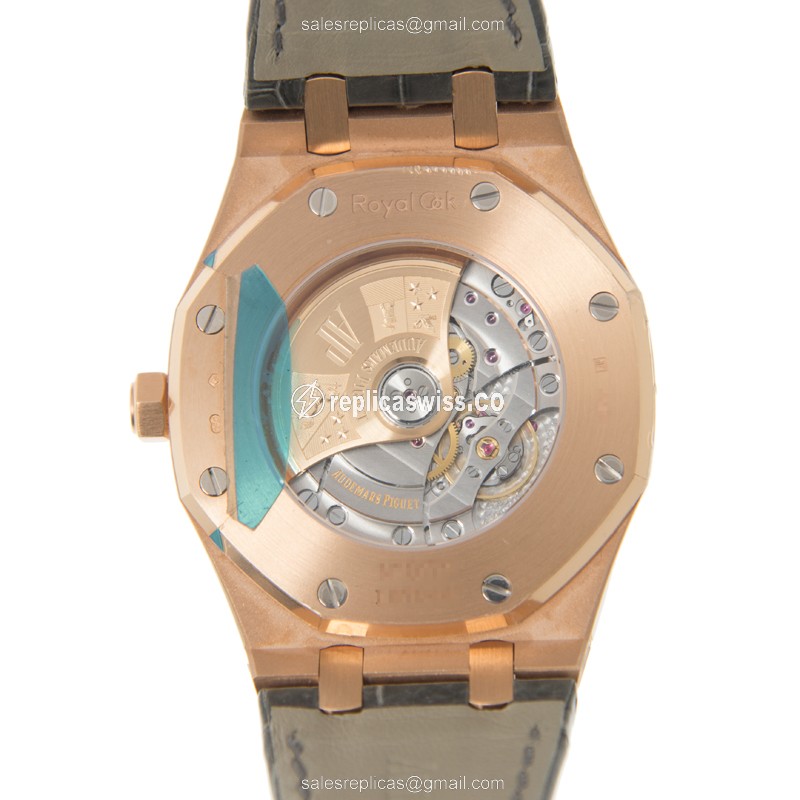 Audemars Piguet 15402OR.ZZ.D003CR.01 ROYAL OAK Automatic 18kt Rose Gold & Diamonds