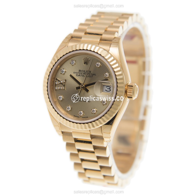 Rolex 279178-0013 LADY DATEJUST Automatic 18kt Yellow Gold