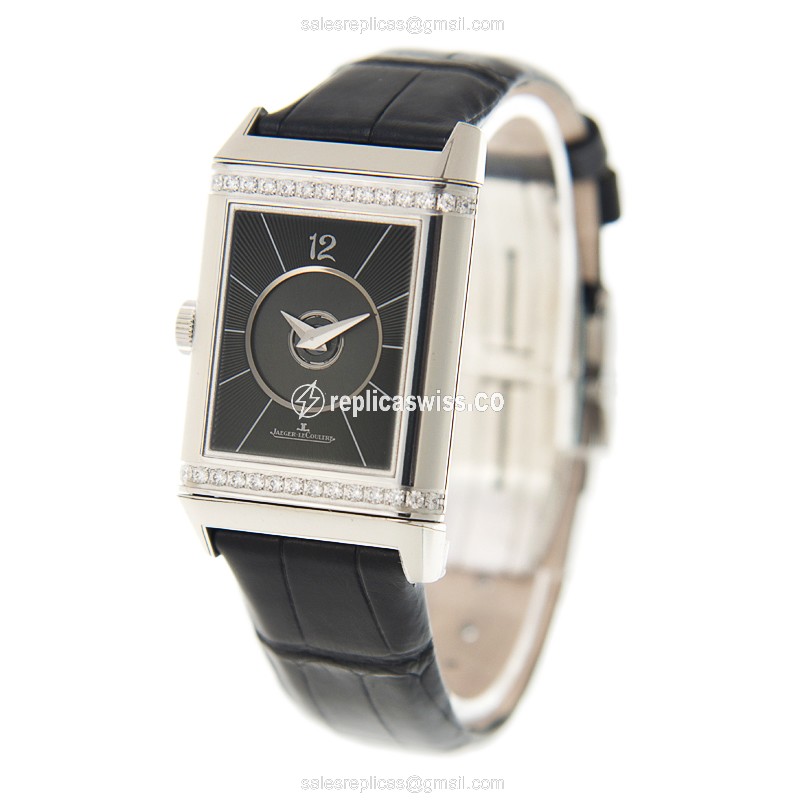 Jaeger-Lecoultre Q2578420 REVERSO Automatic Stainless Steel & Diamonds