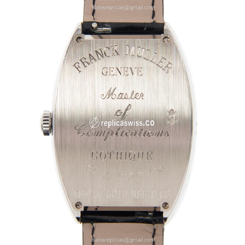 Franck Muller 6850 SC GOTH NBR D CD (OG) CINTREE CURVEX Automatic 18kt White Gold & Diamond