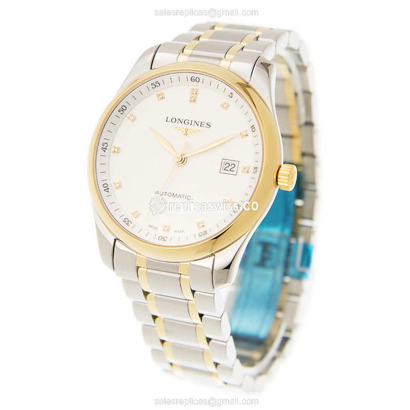 Longines L2.793.5.97.7 MASTER Automatic 18kt Rose Gold & Steel