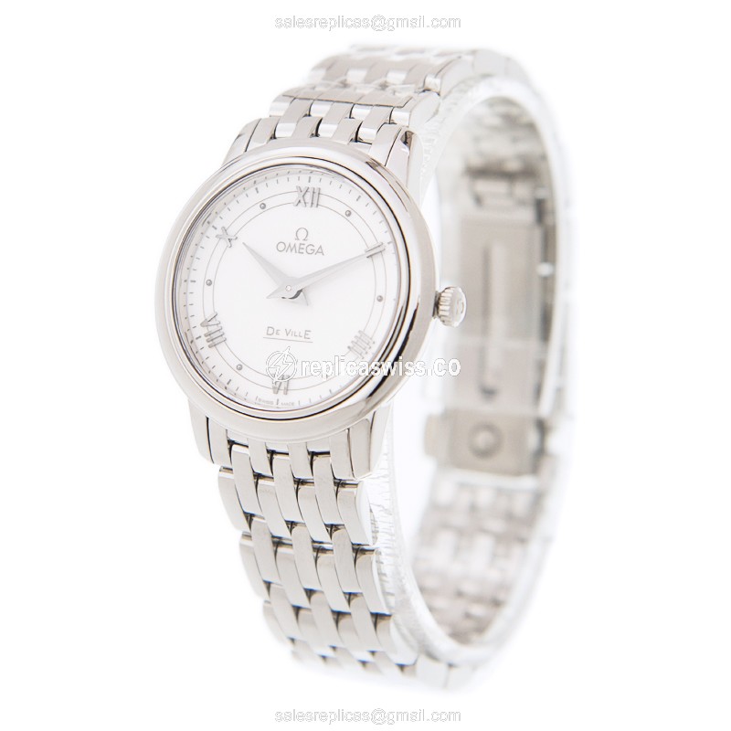 Omega 424.10.27.60.04.001 DE VILLE Quartz Stainless Steel