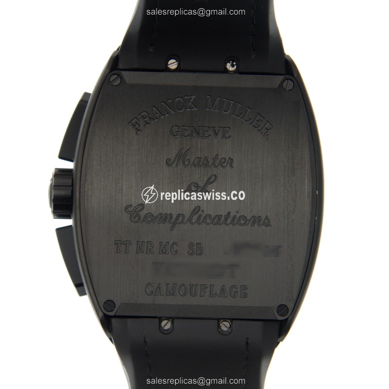 Franck Muller V 45 CC DT CAMOUFLAGE (TT.NR.MC.SB) VANGUARD Automatic Titanium
