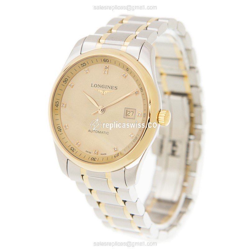 Longines L2.793.5.37.7 MASTER Automatic 18kt Gold & Steel