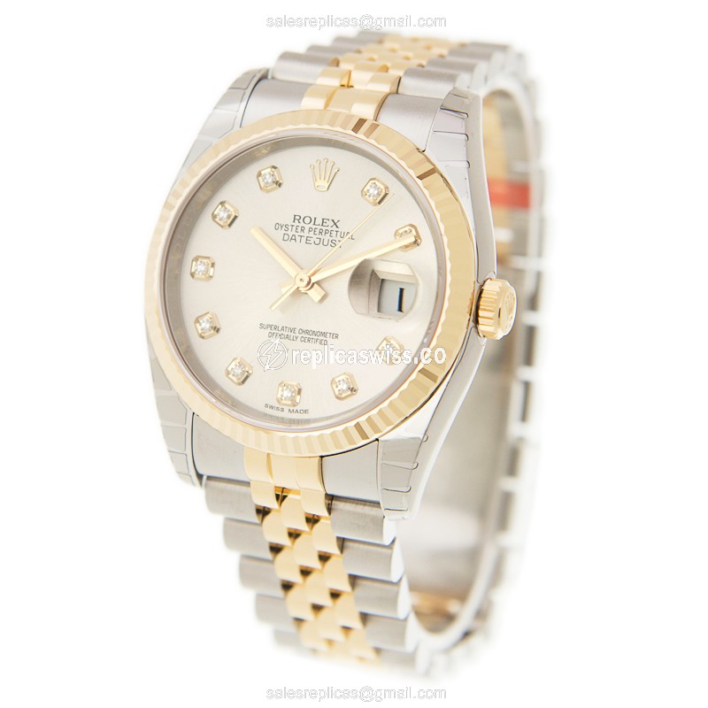 Rolex 116233G DATEJUST Automatic 18kt Gold & Steel