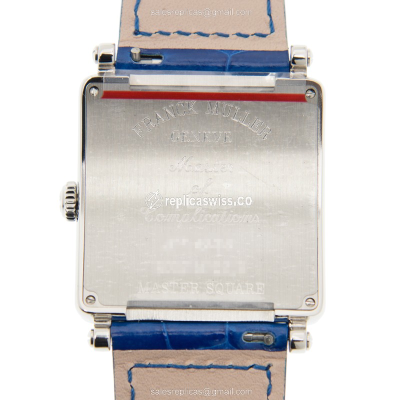 Franck Muller 6002 M QZ R (AC) MASTER SQUARE Quartz Stainless Steel