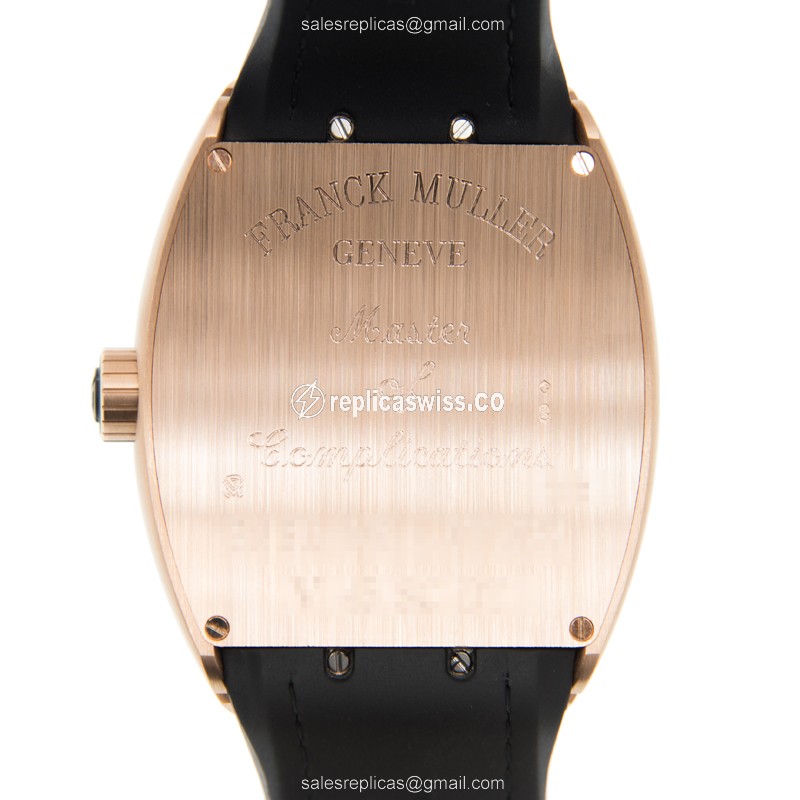 Franck Muller V 45 SC DT (5N.BR.NR) VANGUARD Automatic 18kt Rose Gold