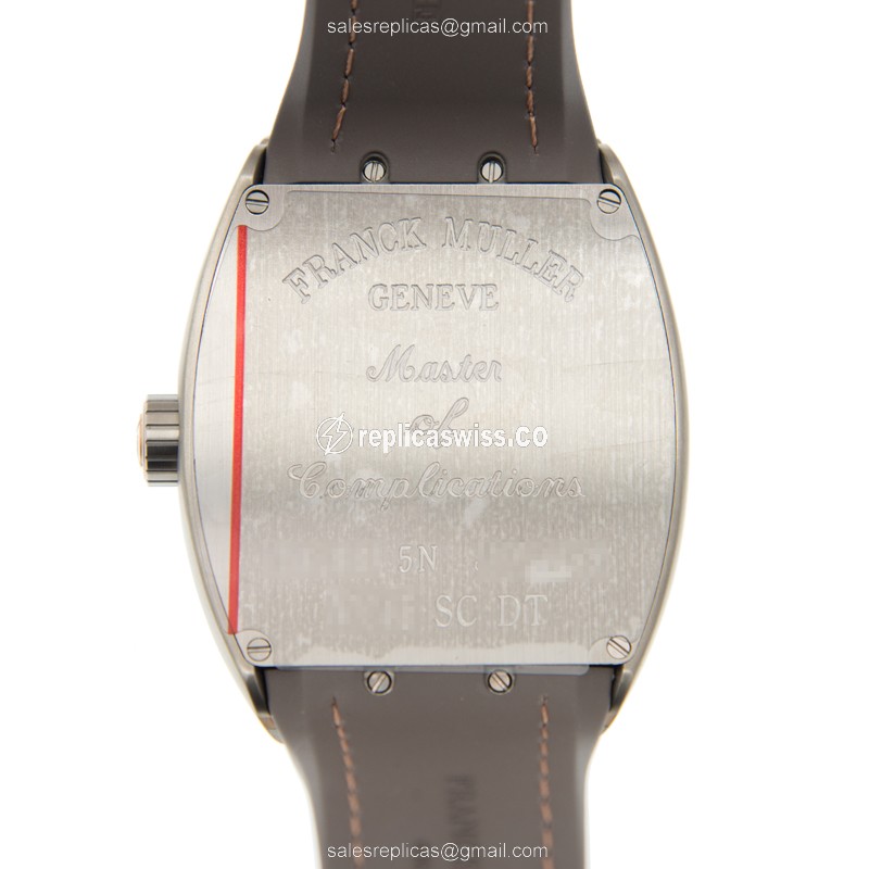 Franck Muller V 45 SC DT TT BR(5N) VANGUARD Automatic Stainless Steel