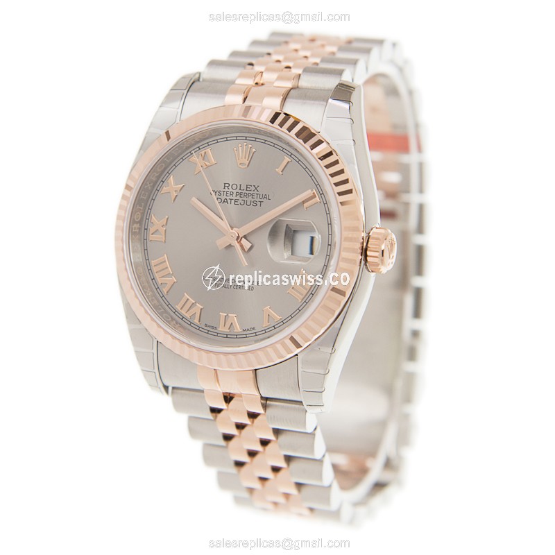 Rolex 116231G DATEJUST Automatic 18kt Rose Gold & Steel