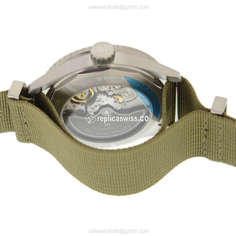Blancpain 5000-1110-NAKA FIFTY FATHOMS Automatic Stainless Steel