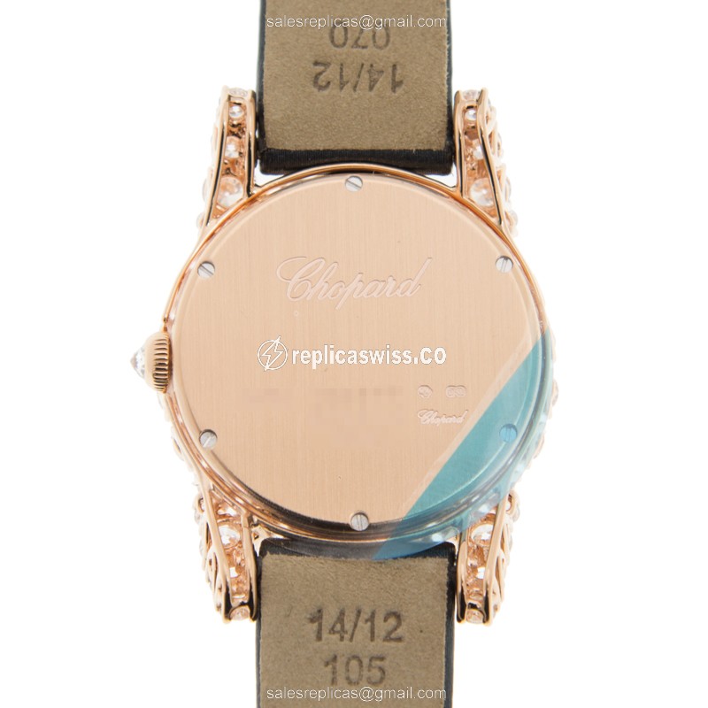 Chopard 139377-5101 WOMEN JEWELRY Automatic 18kt Rose Gold & Diamonds