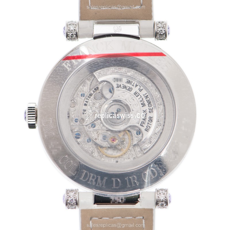 Franck Muller DM 42 COL DRM D 1R CD (OG) DOUBLE MYSTERY Automatic 18kt White Gold & Diamond