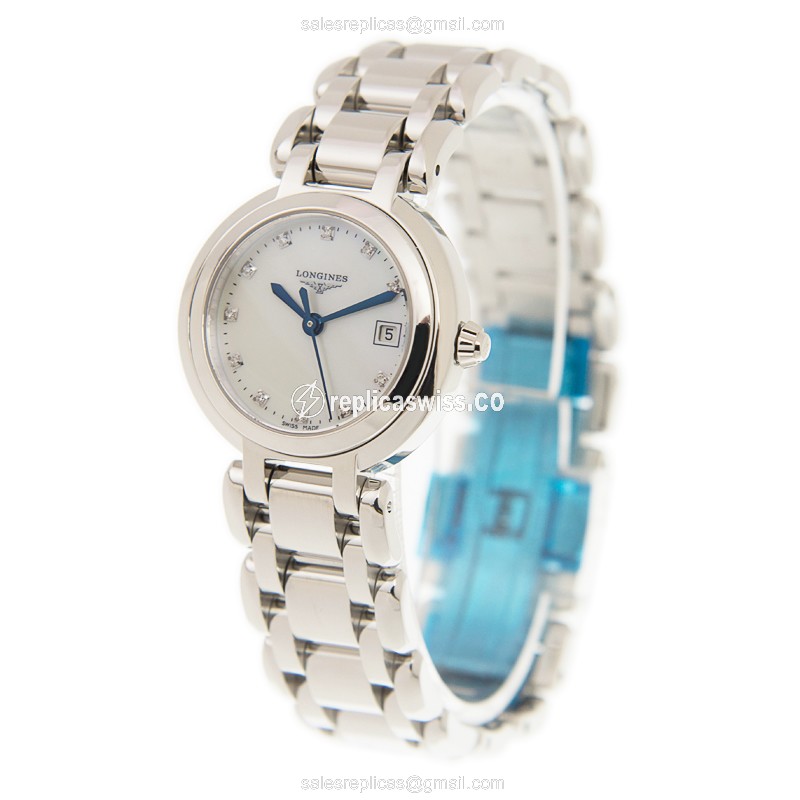 Longines L8.110.4.87.6 PRIMA LUNA Quartz Stainless Steel