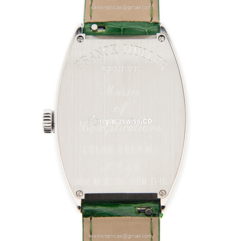 Franck Muller 5850 M SC COL DRM D 1R (AC) CINTREE CURVEX Automatic Stainless Steel & Diamonds