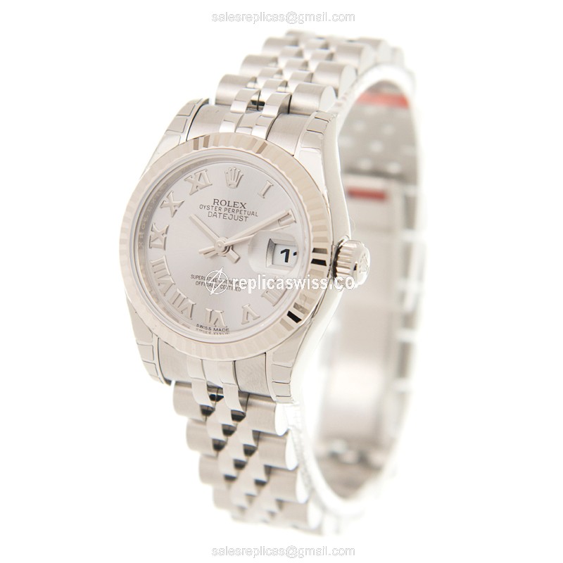 Rolex 179174GYRN LADY DATEJUST Automatic 18kt White Gold