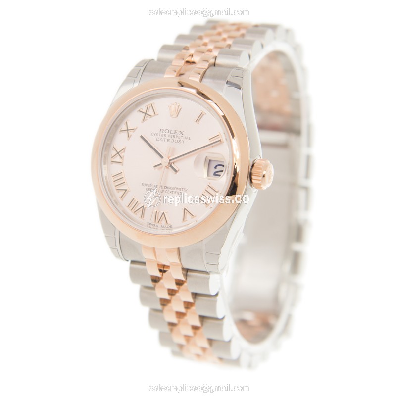 Rolex 178241PKRN_J LADY DATEJUST Automatic 18kt Rose Gold & Steel