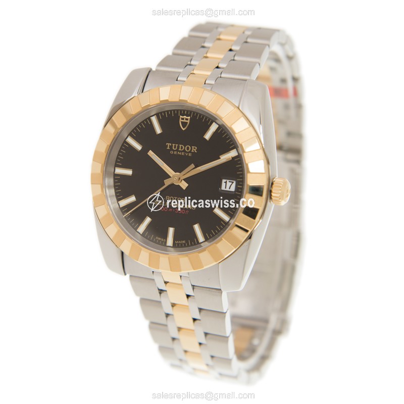 Tudor 21013-62583-BK CLASSIC Automatic 18kt Gold & Steel