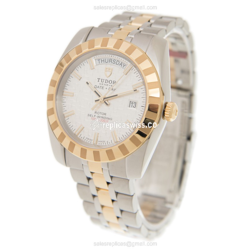 Tudor 21013-62113-SVCL CLASSIQUE Automatic 18kt Gold & Steel